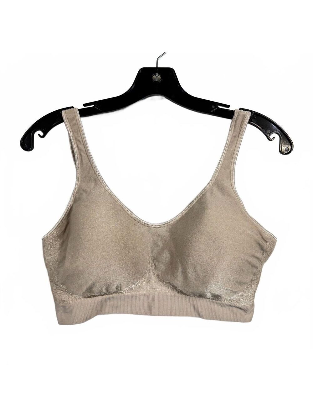 Bali Beige Wireless Bra Women's Size XL